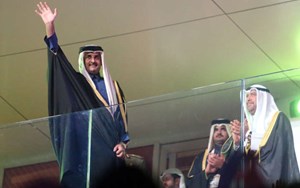 جريدة الأنباء الكويتية   أمير قطر استقبل الفهد