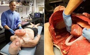 بالصور: طباعة جسم بشري بتقنية ثلاثية الأبعاد للأغراض التدريبية