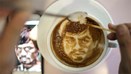 صورة الملاكم الفلبيني الشهير باكياو على فنجان قهوة