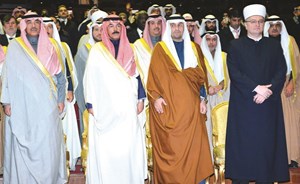 الشيخ صباح الخالد والشيخ محمد الخالد وأنس الصالح