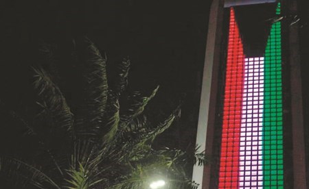 بالفيديو.. الإمارات تحتفل مع الكويت
