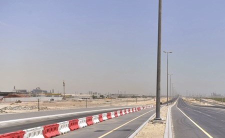 المرحلة الأولى من المشروع بعد افتتاحها