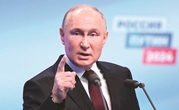 بوتين يحقق فوزاً «كاسحاً» في الانتخابات الرئاسية ويحصد 87% من الأصوات