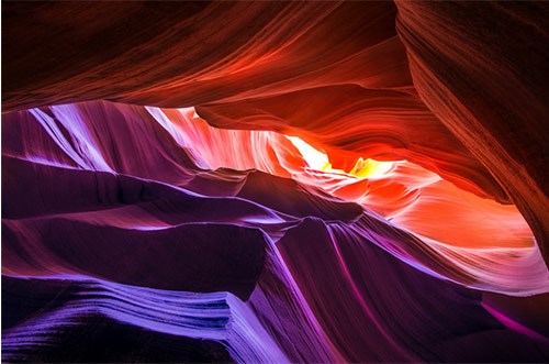  وادي الظباء Antelope Canyon - أمريكا