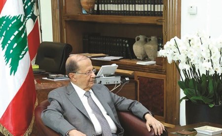 ï»¿Ø§ÙØ±Ø¦Ùس Ø§ÙØ¹Ù
اد Ù
ÙØ´Ø§Ù عÙÙ Ù
Ø³ØªÙØ¨Ùا ÙØ²Ùر Ø§ÙØ¯Ø§Ø®ÙÙØ© ÙÙØ§Ø¯ اÙÙ
Ø´ÙÙÙ Ù٠بعبدا (Ù
ØÙ
Ù Ø§ÙØ·ÙÙÙ)