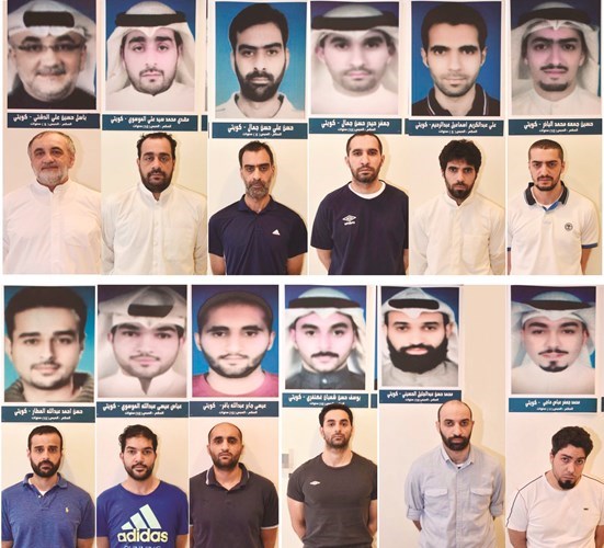 12 مدانا في خلية العبدلي ضبطوا في 4 جريدة الأنباء Kuwait