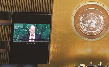 ï»¿Ø§ÙØ±Ø¦Ùس اÙÙØ¨ÙاÙÙ Ù
ÙØ´Ø§Ù عÙÙ Ù
ØªØØ¯Ø«Ø§ ÙÙ Ø§ÙØ£Ù
Ù
اÙÙ
ØªØØ¯Ø© (ا.ب) 