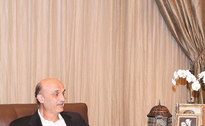 ï»¿Ø±Ø¦ÙØ³ Ø§ÙØÙÙÙ
Ø© اÙÙ
ÙÙ٠سعد Ø§ÙØØ±ÙØ±Ù Ù
Ø³ØªÙØ¨Ùا Ø±Ø¦ÙØ³ ØØ²Ø¨ اÙÙÙØ§ØªØ¯.سÙ
ÙØ± جعجع ÙÙ Ø¨ÙØª اÙÙØ³Ø· (Ù
ØÙ
ÙØ¯ Ø§ÙØ·ÙÙÙ)