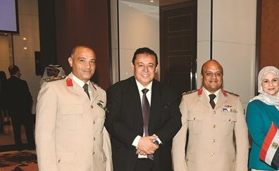 الزملاء الإعلاميون أحمد الضبع وميرفت عبدالدايم وعبدالمنعم السيسي يهنئون