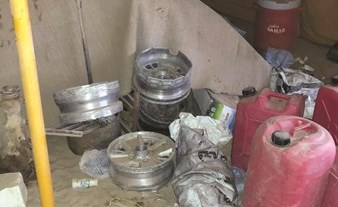 رنجات تالفة وجدت داخل عقر دار المستهترين