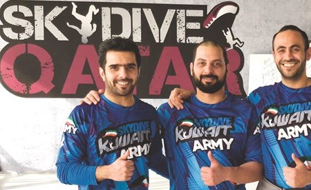 المقدم الركن فهد اليعقوب والمقدم بحري م.سالم الميل والرائد ناصر الصباح