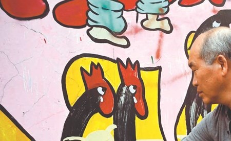 بالفيديو.. رسوم الغرافيتي تكسر عزلة المسنين في تايوان