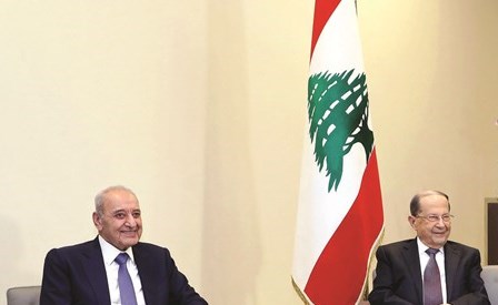 ÙÙØ§Ø¡ ÙØ¬Ù
ع Ø§ÙØ±Ø¤Ø³Ø§Ø¡ Ø§ÙØ«Ùاثة Ù
ÙØ´Ø§Ù عÙÙ ÙÙØ¨ÙÙ ÙØ¨Ø±Ù ÙØØ³Ø§Ù Ø¯ÙØ§Ø¨ Ù٠بعبدا ÙØ¨ÙÙ Ø¥Ø¹ÙØ§Ù تشÙÙÙØ© Ø§ÙØÙÙÙ
Ø© Ø§ÙØ¬Ø¯Ùدة (Ù
ØÙ
ÙØ¯ Ø§ÙØ·ÙÙÙ)