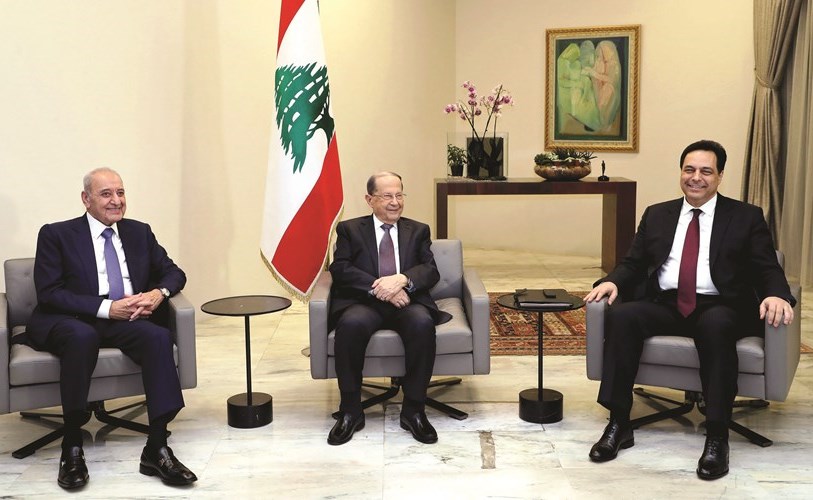 ÙÙØ§Ø¡ ÙØ¬ÙØ¹ Ø§ÙØ±Ø¤Ø³Ø§Ø¡ Ø§ÙØ«ÙØ§Ø«Ø© ÙÙØ´Ø§Ù Ø¹ÙÙ ÙÙØ¨ÙÙ ÙØ¨Ø±Ù ÙØ­Ø³Ø§Ù Ø¯ÙØ§Ø¨ ÙÙ Ø¨Ø¹Ø¨Ø¯Ø§ ÙØ¨ÙÙ Ø¥Ø¹ÙØ§Ù ØªØ´ÙÙÙØ© Ø§ÙØ­ÙÙÙØ© Ø§ÙØ¬Ø¯ÙØ¯Ø©	(ÙØ­ÙÙØ¯ Ø§ÙØ·ÙÙÙ)