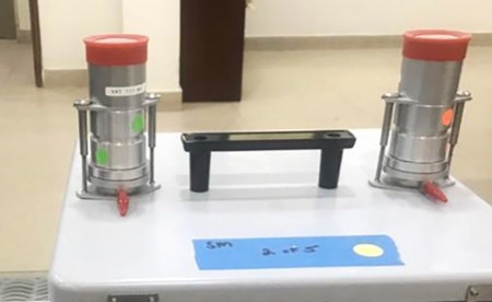 أحد الاجهزة المستعملة في الدراسة