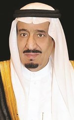 خادم الحرمين الشريفين الملك سلمان بن عبدالعزيز	(واس)