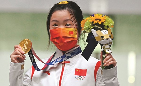 الصين تخطف الذهبية الأولى في الأولمبياد