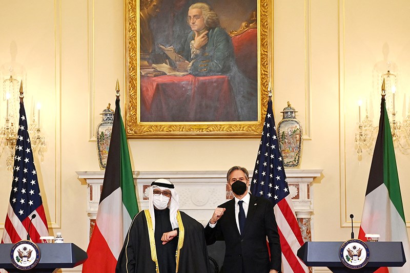 وزير الخارجية الأميركي لا غنى عن دور الكويت في تسوية الأزمات في المنطقة