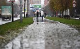 عمال بناء يغرقون في مجاري موسكو بعد هطول أمطار غزيرة