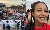 بالفيديو.. البرازيليون يتظاهرون "دفاعا عن الديموقراطية"