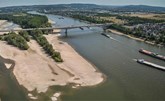 استمرار انخفاض مستويات المياه في نهر الراين بسبب جفاف الطقس في ألمانيا