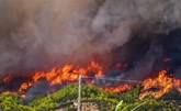 حريق يأتي على آلاف الهكتارات في إسبانيا