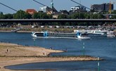 انخفاض منسوب مياه نهر الراين بالقرب من الحدود الهولندية إلى مستوى قياسي جديد