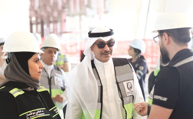 أحمد المشعل تلافي التأخير بمشروع المطار الجديد