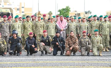 فيصل النواف: تعزيز قدرات الحرس الوطني بأفضل الأسلحة والمعدات العسكرية والأمنية