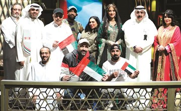 تلفزيون الكويت احتفل بعيد «الاتحاد الإماراتي» الـ 51