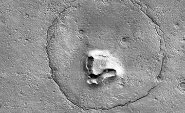 بالفيديو.. «ناسا» تنشر صورة لتكوين على المريخ يشبه رأس دب