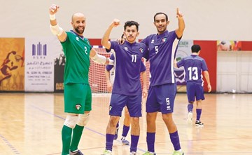 «أزرق الصالات» يشارك في كأس العرب