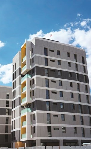 6 نماذج مختلفة للعمارات في مدينة صباح الأحمد السكنية
