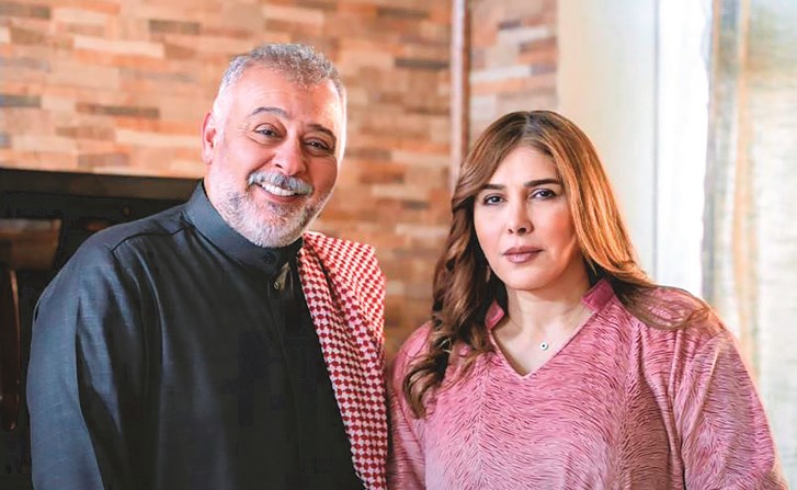 زهرة عرفات وحسن البلام في آخر الشهر