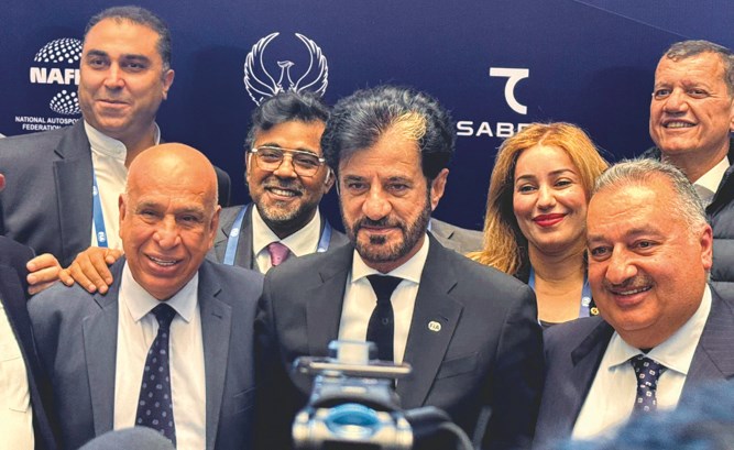 عماد بوخمسين يشيد بدور بن سليم في تطوير رياضة المحركات عالميا