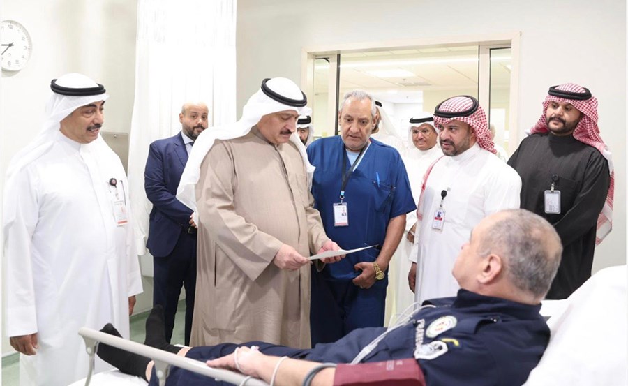 وزير الصحة تفقد مستشفيي الفروانية والجهراء جاهزية المنظومة الصحية واستمرار تقديم الخدمات بكفاءة عالية