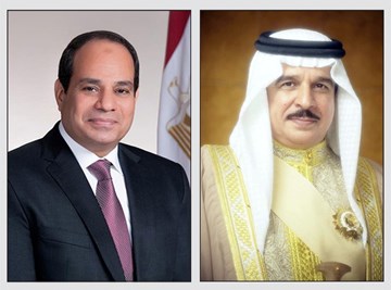 ملك البحرين والرئيس المصري يطالبان بالوقف الفوري للهجمات الإيرانية وتهديداتها بتعطيل حرية الملاحة في مضيق هرمز