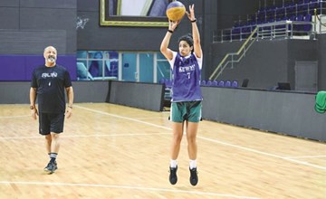 اختيار 22 لاعبة لمنتخب «سلة السيدات» تحضيراً للبطولة الخليجية