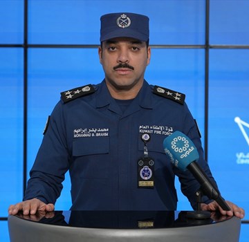 "الإطفاء": السيطرة على حريق في أحد المواقع إثر استهدافه دون تسجيل إصابات