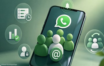 واتساب يوسع أدوات المجموعات بميزة all@ وتحديثات جديدة للاستطلاعات وإنشاء المحادثات