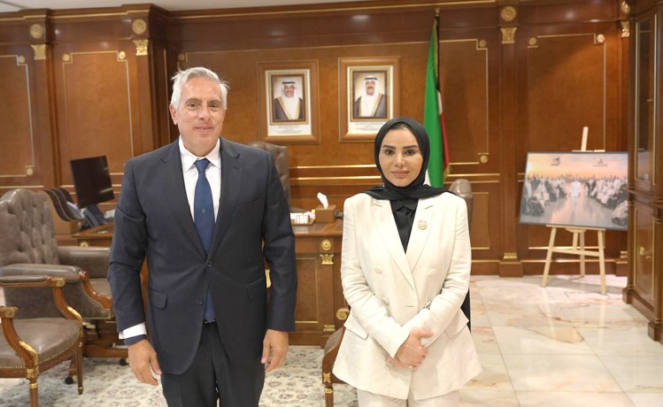 وزيرة الشؤون بحثت مع سفير لبنان تعزيز التعاون في المجالات الاجتماعية والإنسانية