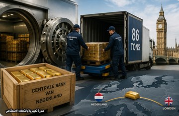 هولندا تُعيد تموضع احتياطياتها الذهبية وتنقل 86 طناً إلى لندن