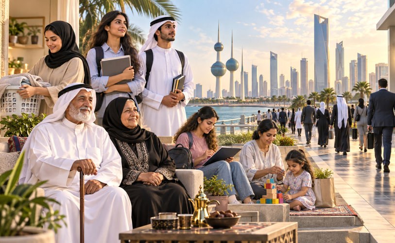 901 8 ألف مواطن ومقيم خارج قوة العمل