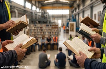 ساعة للقراءة داخل المصنع.. الكتب تصبح جزءاً من يوم العمل