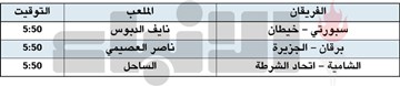 دوري الدرجة الأولى ينطلق اليوم